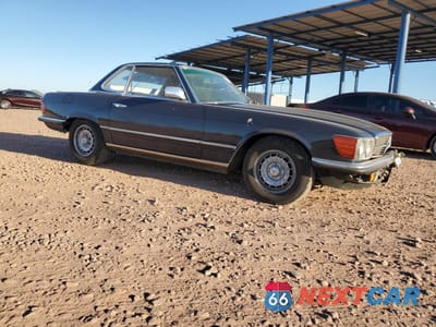 Czwarte zdjęcie samochodu z boku: 1984 MERCEDES BENZ 280 SL VIN:WDB1070421A014784 - miniatura