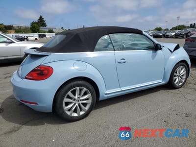 Trzecie zdjęcie samochodu z tyłu: 2014 VOLKSWAGEN BEETLE VIN:3VW5L7AT1EM823505 - miniatura