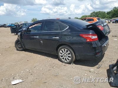 Drugie zdjęcie samochodu z przodu: 2017 NISSAN SENTRA S VIN:3N1AB7AP7HY230545 - miniatura