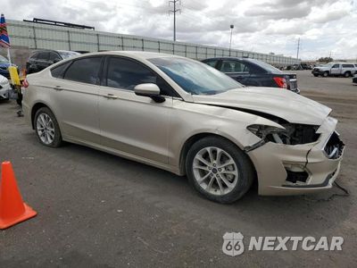 Czwarte zdjęcie samochodu z boku: 2019 FORD FUSION SE VIN:3FA6P0HD7KR251409 - miniatura