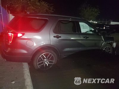 Trzecie zdjęcie samochodu z tyłu: 2017 FORD EXPLORER SPORT VIN:1FM5K8GT2HGA69768 - miniatura