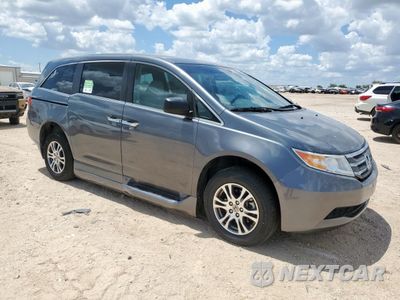 Czwarte zdjęcie samochodu z boku: 2011 HONDA ODYSSEY EX VIN:5FNRL5H40BB090838 - miniatura