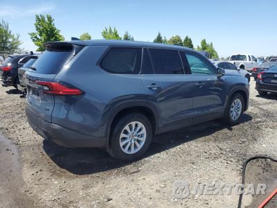 Trzecie zdjęcie samochodu z tyłu: 2024 TOYOTA GRAND HIGHLANDER XLE VIN:5TDACAB59RS004648 - miniatura