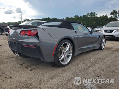 Trzecie zdjęcie samochodu z tyłu: 2015 CHEVROLET CORVETTE STINGRAY 3LT VIN:1G1YF3D70F5108861 - miniatura