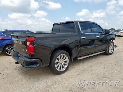 Trzecie zdjęcie samochodu z tyłu: 2019 CHEVROLET SILVERADO K1500 HIGH COUNTRY VIN:1GCUYHEL1KZ100649 - miniatura