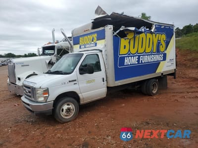 2013 FORD ECONOLINE E350 SUPER DUTY CUTAWAY VAN 1FDWE3FL8DDA50671 - główne zdjęcie licytacji z USA - miniatura