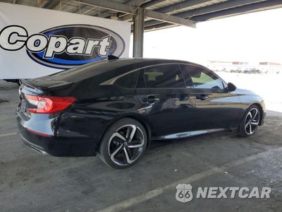 Trzecie zdjęcie samochodu z tyłu: 2022 HONDA ACCORD SPORT SE VIN:1HGCV1F43NA059822 - miniatura