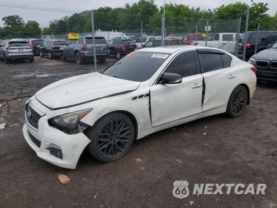 2014 INFINITI Q50 BASE JN1BV7AR8EM697808 - główne zdjęcie licytacji z USA - miniatura