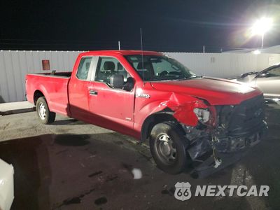 Czwarte zdjęcie samochodu z boku: 2017 FORD F150 SUPER CAB VIN:1FTEX1CPXHKC47350 - miniatura