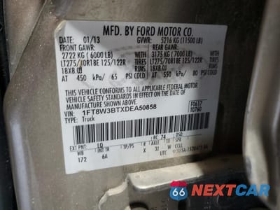 Zdjęcie 13 z 13 samochodu: 2013 FORD F350 SUPER DUTY VIN:1FT8W3BTXDEA50858 - miniatura