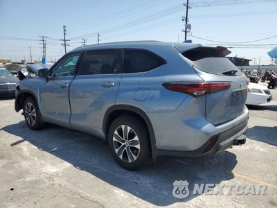 Drugie zdjęcie samochodu z przodu: 2024 TOYOTA HIGHLANDER LE VIN:5TDKDRBH8RS567605 - miniatura