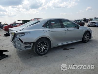 Trzecie zdjęcie samochodu z tyłu: 2021 TOYOTA CAMRY XLE VIN:4T1F11AK0MU481648 - miniatura