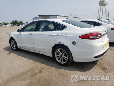 Drugie zdjęcie samochodu z przodu: 2018 FORD FUSION SE HYBRID VIN:3FA6P0LU2JR118739 - miniatura