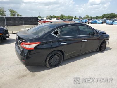 Trzecie zdjęcie samochodu z tyłu: 2014 NISSAN SENTRA S VIN:3N1AB7AP1EY339644 - miniatura