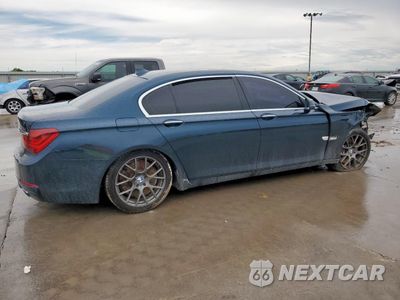 Trzecie zdjęcie samochodu z tyłu: 2013 BMW 750 LI VIN:WBAYE8C54DD132832 - miniatura