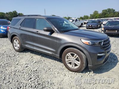 Czwarte zdjęcie samochodu z boku: 2020 FORD EXPLORER XLT VIN:1FMSK7DH5LGB38734 - miniatura