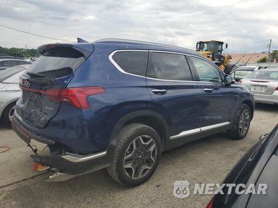 Trzecie zdjęcie samochodu z tyłu: 2023 HYUNDAI SANTA FE LIMITED VIN:5NMS4DAL8PH588866 - miniatura