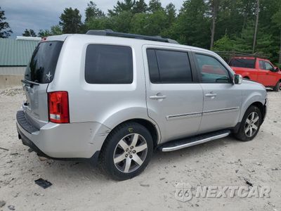 Trzecie zdjęcie samochodu z tyłu: 2013 HONDA PILOT TOURING VIN:5FNYF4H94DB019301 - miniatura