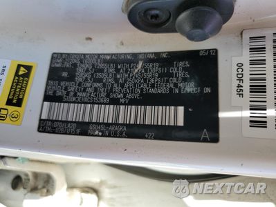 Zdjęcie 13 z 13 samochodu: 2012 TOYOTA HIGHLANDER LIMITED VIN:5TDDK3EHXCS153689 - miniatura