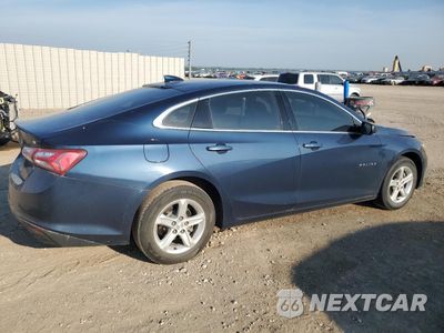 Trzecie zdjęcie samochodu z tyłu: 2020 CHEVROLET MALIBU LT VIN:1G1ZD5ST0LF123677 - miniatura