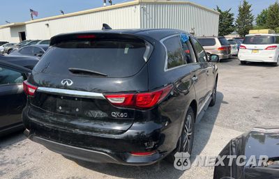 Czwarte zdjęcie samochodu z boku: 2018 INFINITI QX60 VIN:5N1DL0MMXJC515539 - miniatura
