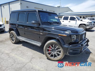 Czwarte zdjęcie samochodu z boku: 2019 MERCEDES-BENZ G 63 AMG VIN:WDCYC7HJ1KX309884 - miniatura