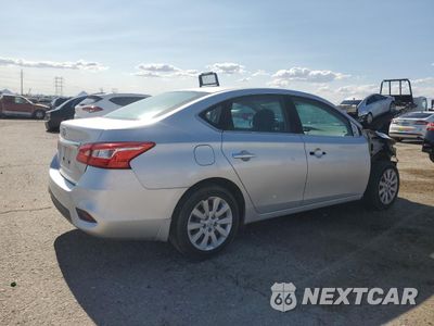 Trzecie zdjęcie samochodu z tyłu: 2016 NISSAN SENTRA S VIN:3N1AB7AP6GY303032 - miniatura