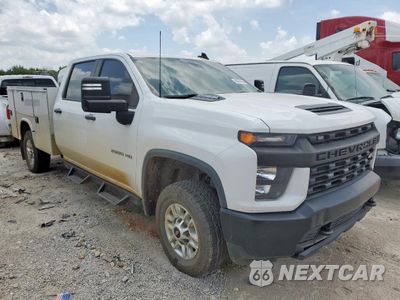 Czwarte zdjęcie samochodu z boku: 2021 CHEVROLET SILVERADO K2500 HEAVY DUTY VIN:1GB1YLEY3MF312799 - miniatura
