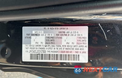 Zdjęcie 10 z 11 samochodu: 2012 MAZDA 5 VIN:JM1CW2CL2C0107908 - miniatura