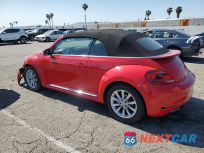 Drugie zdjęcie samochodu z przodu: 2017 VOLKSWAGEN BEETLE S/SE VIN:3VW517AT8HM807375 - miniatura