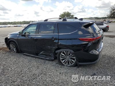 Drugie zdjęcie samochodu z przodu: 2021 TOYOTA HIGHLANDER PLATINUM VIN:5TDFZRBH4MS102623 - miniatura