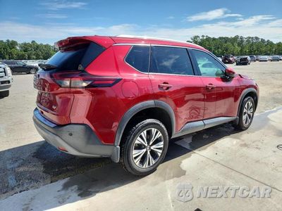 Trzecie zdjęcie samochodu z tyłu: 2021 NISSAN ROGUE SV VIN:5N1AT3BA4MC845517 - miniatura