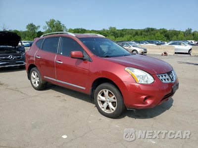 Czwarte zdjęcie samochodu z boku: 2011 NISSAN ROGUE S VIN:JN8AS5MV4BW257605 - miniatura