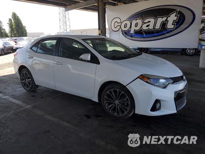 Czwarte zdjęcie samochodu z boku: 2016 TOYOTA COROLLA L VIN:2T1BURHE8GC714475 - miniatura