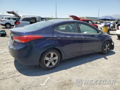 Trzecie zdjęcie samochodu z tyłu: 2013 HYUNDAI ELANTRA GLS VIN:5NPDH4AE6DH202779 - miniatura