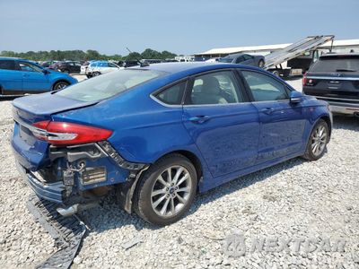 Trzecie zdjęcie samochodu z tyłu: 2017 FORD FUSION SE VIN:3FA6P0H72HR388079 - miniatura