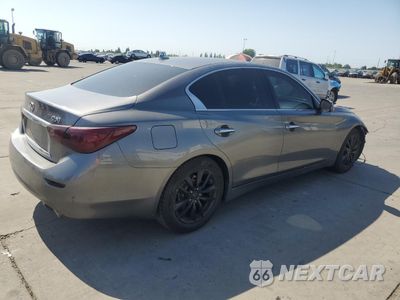 Trzecie zdjęcie samochodu z tyłu: 2014 INFINITI Q50 BASE VIN:JN1BV7AP2EM677469 - miniatura