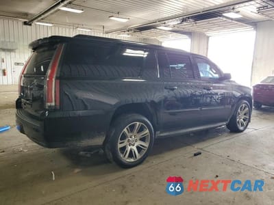 Trzecie zdjęcie samochodu z tyłu: 2015 CADILLAC ESCALADE ESV LUXURY VIN:1GYS4HKJ6FR165180 - miniatura