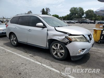 Czwarte zdjęcie samochodu z boku: 2013 NISSAN PATHFINDER S VIN:5N1AR2MN6DC640533 - miniatura