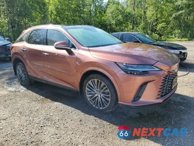Czwarte zdjęcie samochodu z boku: 2024 LEXUS RX 350H BASE VIN:2T2BBMCA7RC029167 - miniatura