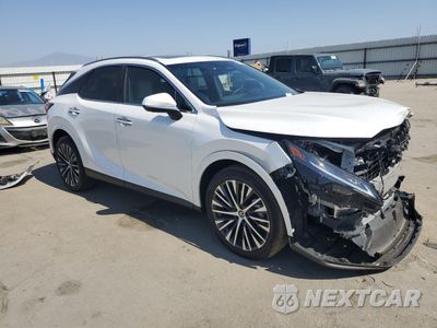 Czwarte zdjęcie samochodu z boku: 2024 LEXUS RX 350H BASE VIN:2T2BBMCA5RC042919 - miniatura