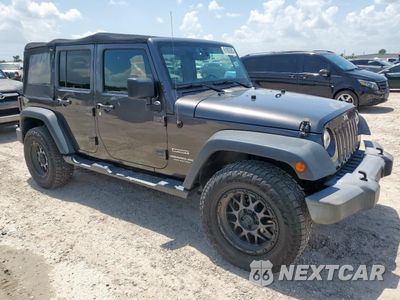 Czwarte zdjęcie samochodu z boku: 2016 JEEP WRANGLER UNLIMITED SPORT VIN:1C4BJWDG1GL287907 - miniatura