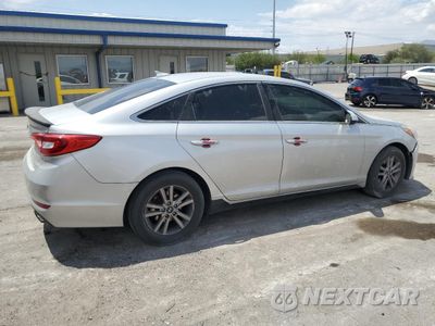 Trzecie zdjęcie samochodu z tyłu: 2016 HYUNDAI SONATA SE VIN:5NPE24AF4GH361299 - miniatura