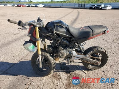 Trzecie zdjęcie samochodu z tyłu: 2015 HONDA GROM 125 VIN:MLHJC6119F5103738 - miniatura