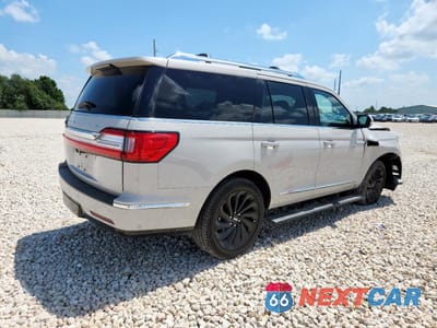 Trzecie zdjęcie samochodu z tyłu: 2021 LINCOLN NAVIGATOR RESERVE VIN:5LMJJ2LT0MEL03302 - miniatura