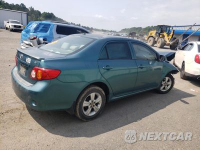 Trzecie zdjęcie samochodu z tyłu: 2010 TOYOTA COROLLA BASE VIN:1NXBU4EE3AZ287901 - miniatura