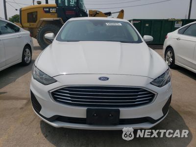 Piąte zdjęcie samochodu w środku: 2019 FORD FUSION SE VIN:3FA6P0LUXKR124774 - miniatura
