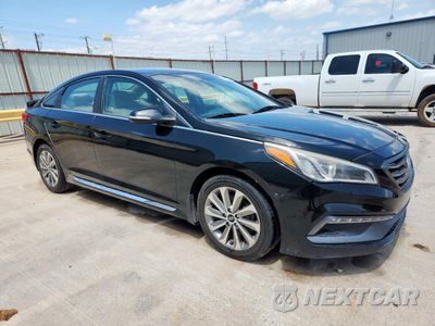 Czwarte zdjęcie samochodu z boku: 2016 HYUNDAI SONATA SPORT VIN:5NPE34AF3GH334267 - miniatura