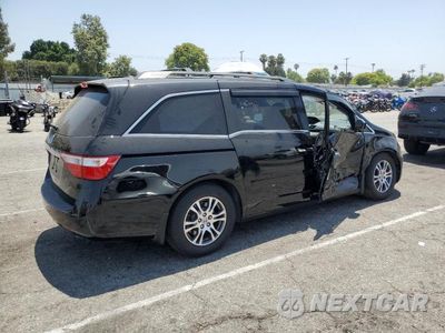 Trzecie zdjęcie samochodu z tyłu: 2011 HONDA ODYSSEY EXL VIN:5FNRL5H63BB052425 - miniatura
