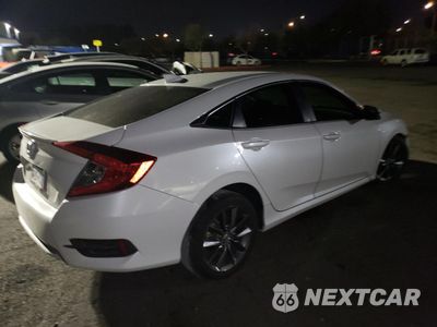 Trzecie zdjęcie samochodu z tyłu: 2019 HONDA CIVIC EXL VIN:JHMFC1F79KX012989 - miniatura